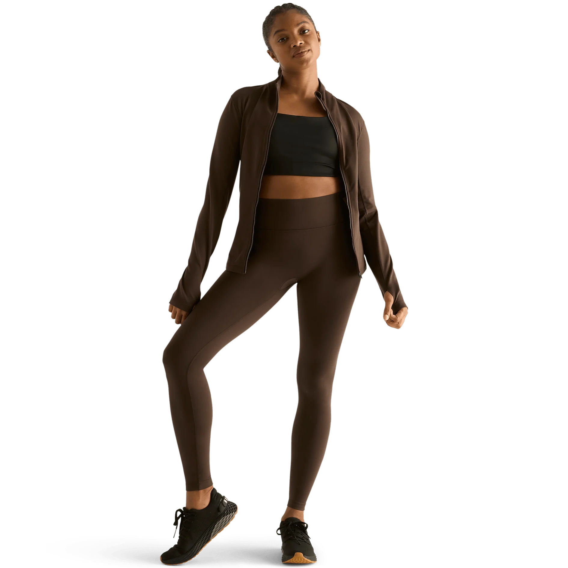 Women's High-Rise Matte Tight 28" - Image 2