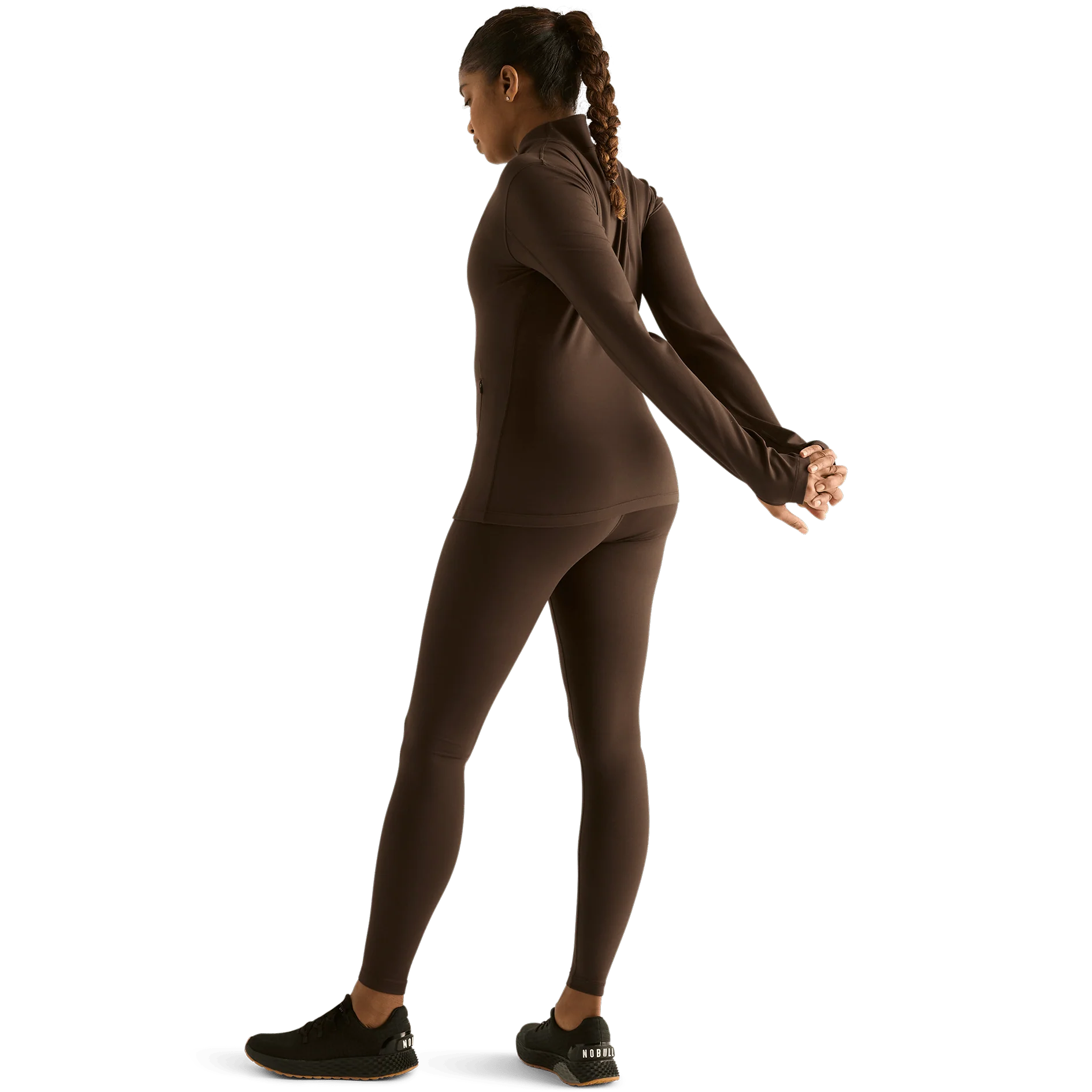Women's High-Rise Matte Tight 28" - Image 3